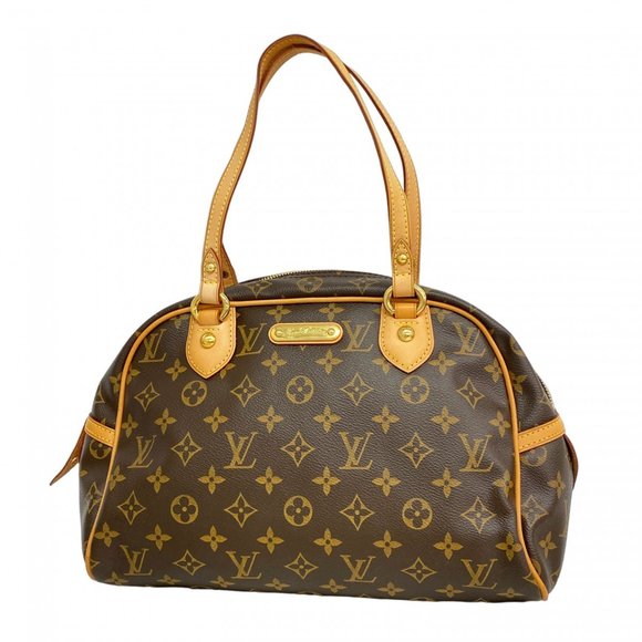 Louis Vuitton Monogram Montorgueil PM Shoulder Bag M95565 Brown Women's - Picture 1 of 10
